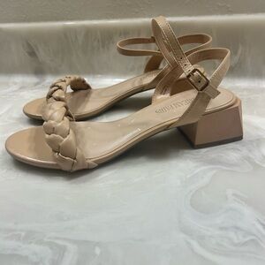 Dream Pairs Women's Beige Braided Sandals